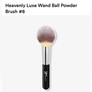 It cosmetics Heavenly Luxe Wand Ball Powder
Brush #8 New never opened retail $50